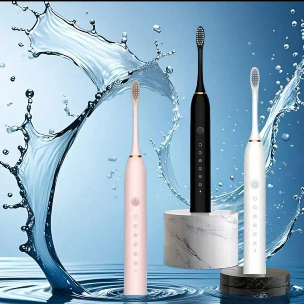 X-3 Sonic Electric Toothbrush In Black